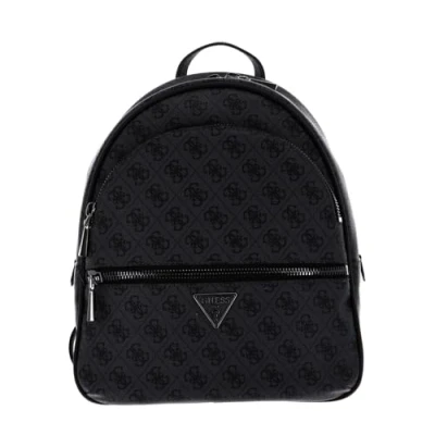 Afbeelding van Guess Manhattan Large Backpack Rugzak, Dames, Maat: One Size, Coal