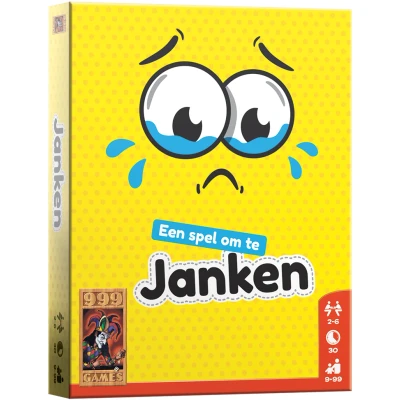 Afbeelding van 999 Games Janken Kaartspel Partyspel Simpele regels veel interactie