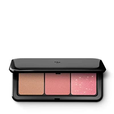 Afbeelding van KIKO Milano Multi Finish TRIO Blush &amp; Bronzer Palette Bronzer, Dames, Maat: 7 g, Mauve