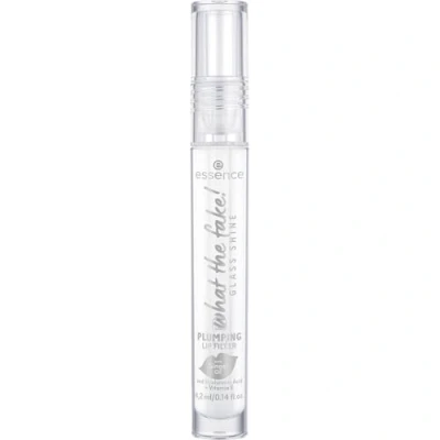 Afbeelding van Essence What The Fake! Glass Shine Plumping Lip Vuller, Hydraterend, Met Vitaminen, Snel Resultaat, Natuurlijk, Glanzend, 4,2 ml
