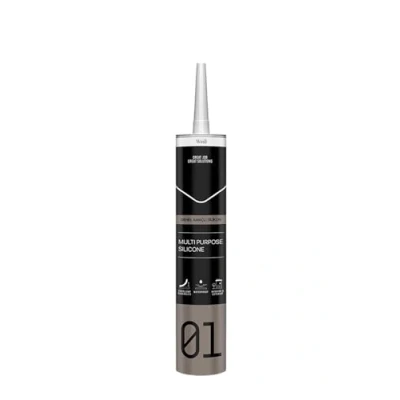 Afbeelding van Siliconen afdichtingskit voor badkamer, professionele sanitaire siliconen, waterdicht, 280 g, wit