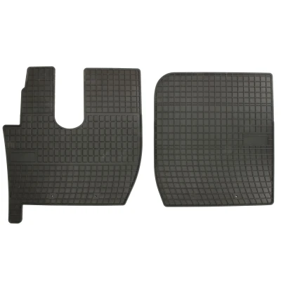Afbeelding van MAMMOOTH BASIC A040 411067 Vloermatset Rubber Voor 2 Zwart Op maat gemaakt