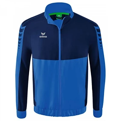 Afbeelding van Erima Six Wings presentatiejack new royal/new navy