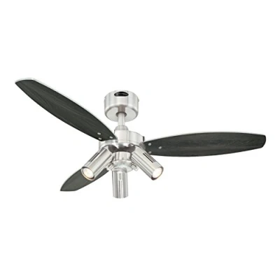 Afbeelding van Westinghouse Jet Plus Plafondventilator 40 W (Ø x h) 105 cm 370 mm Nikkel (geborsteld)