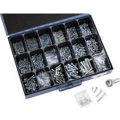 Afbeelding van 18013 Inbusschroeven assortiment 1205 onderdelen