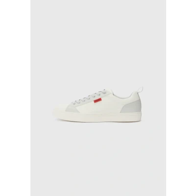 Afbeelding van HUGO Morrie Sneakers laag, Heren, Maat: 45, Open white Hoogwaardig imitatieleer