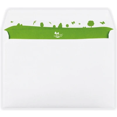 Afbeelding van Bong enveloppen beECO, ft 162 x 229 mm, zonder venster, doos van 500 stuks