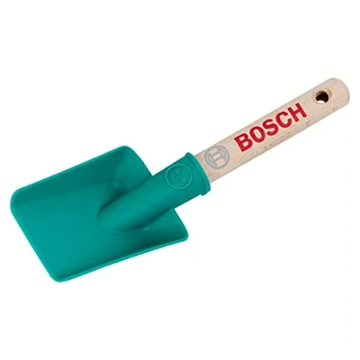 Afbeelding van Klein Toys Bosch tuin handschop 22x6x2,5 cm vierkante vorm incl. houten handvat en ophangoog groen