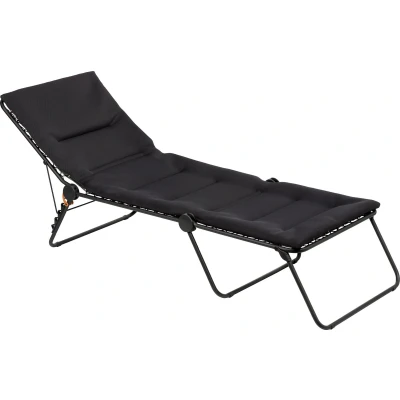 Afbeelding van Lafuma Siesta L AirComfort Ligbed Acier Zwart Ligbedden