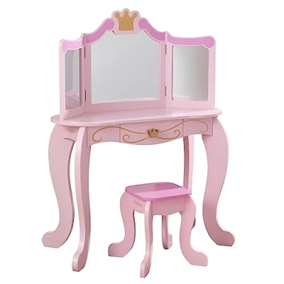 Image de Coiffeuse et tabouret Princesse
