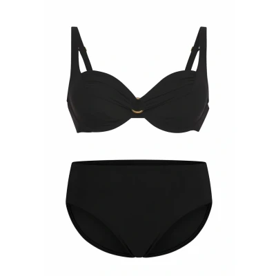 Afbeelding van Rosa Faia SET Hermine Bikini, Dames, Maat: 80C, Schwarz