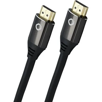 Afbeelding van Oehlbach D1C92495 HDMI kabel Aansluitkabel A stekker, stekker 3.00 m Zwart 8K UHD, Vergulde steekcontacten