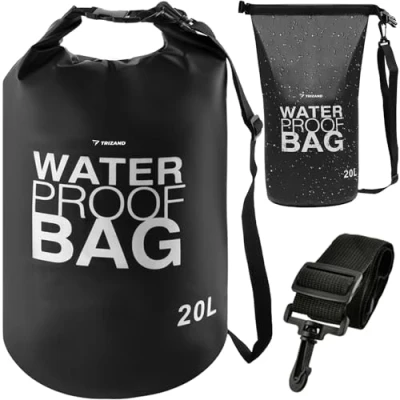 Afbeelding van Trizand Waterproof bag 20L black 23566