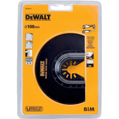 Afbeelding van DeWALT DT20710 Segmentzaagblad gebogen 102mm.