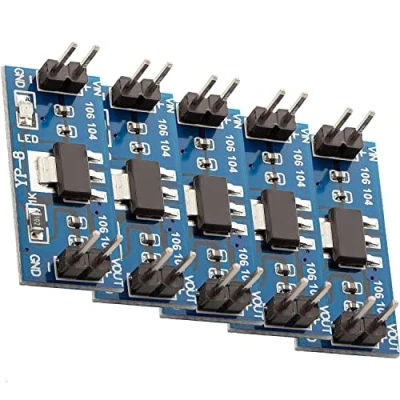 Afbeelding van AZDelivery 5 x AMS1117 3.3V voedingsmodule compatibel met Raspberry Pi en Co.