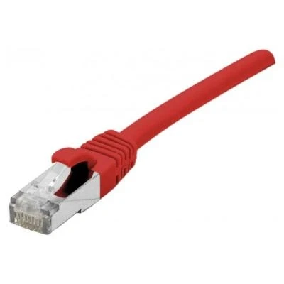 Afbeelding van Exertis Connect Patchkabel S/FTP (PiIMF), Cat 6A (EIA/TIA), rood, 3,0 m met bijzonder smalle (S/FTP, CAT6a, 3 m), Netwerkkabel