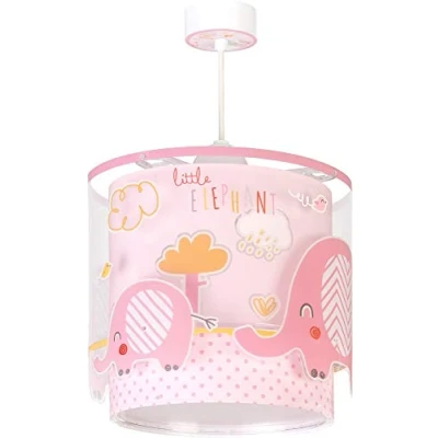 Afbeelding van Dalber Little Elephant Kinderkamer hanglamp Roze