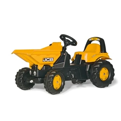 Afbeelding van Rolly toys Traptractor RollyKid Dumper JCB junior geel