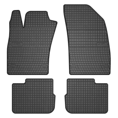 Afbeelding van FROGUM 547051 Vloermatset Rubber voor en achter 4 Zwart Op maat gemaakt FIAT: Tipo Saloon
