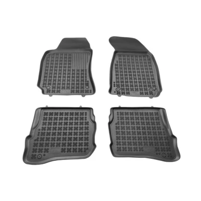 Afbeelding van REZAW PLAST 200101 Vloermatset Rubber voor en achter 4 Zwart Op maat gemaakt VOLKSWAGEN: Passat B5 GP Estate, Saloon, Saloon