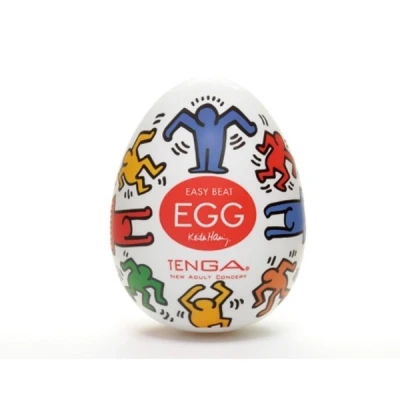 Afbeelding van Tenga Keith Haring Egg Dance Masturbator 1 stuk