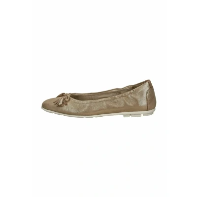 Afbeelding van Tamaris Ballerina&#039;s Light gold, Dames, Maat: 40, gold Leer