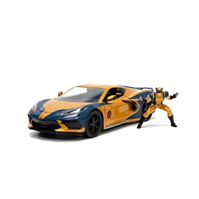 Afbeelding van Jada Toys Marvel X Men Wolverin Chevy Corvette