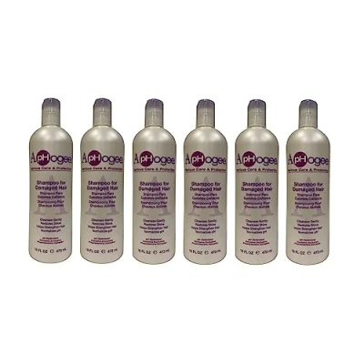 Afbeelding van ApHogee Shampoo for Damaged Hair 473 ml