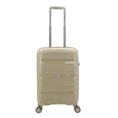 Afbeelding van Decent Straight Line Handbagage Spinner 55 cm Champagne