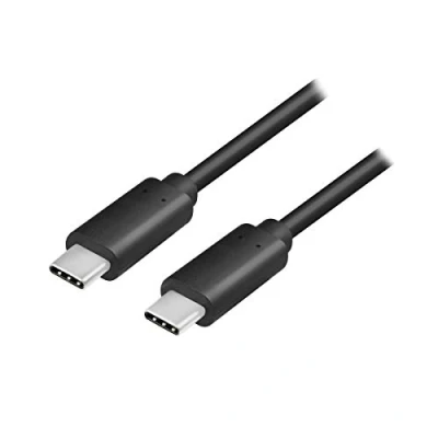 Afbeelding van LogiLink CU0128 USB kabel 0,5 m 3.2 Gen 2 (3.1 2) C Zwart