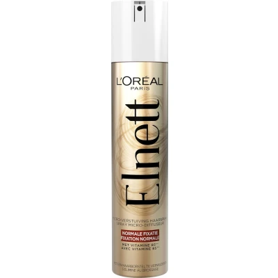 Afbeelding van 1+1 gratis: L&#039;Oréal Elnett Satin Haarspray Normale Fixatie 200 ml