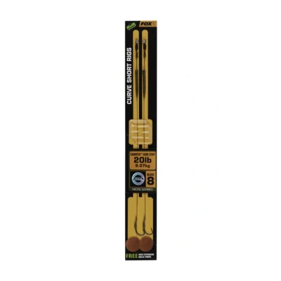 Image de Fox Curve Short Rigs Micro Ardillon (2 pcs) Maat : haak 8 20lb