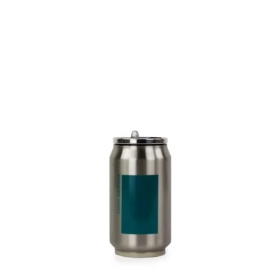 Afbeelding van Yoko Design Isotherm blikje 280 ml Duo kleur eendenblauw