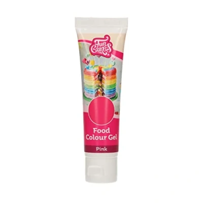 Afbeelding van FunCakes Voedingskleurstof Gel Roze 30g Kleurstof Hoog Geconcentreerd