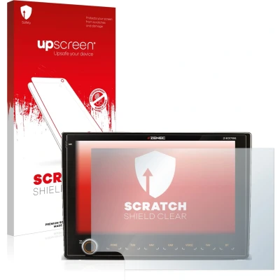 Afbeelding van upscreen Screenprotector voor Fiat Ducato III 2006 2011 Zenec Z E3766 9&quot; Folie Beschermfolie transparant