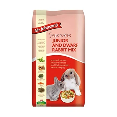 Afbeelding van Mr Johnson&#039;s Supreme Junior en Dwergkonijnen Mix 900g