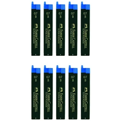 Afbeelding van Faber Castell Super polymerminen (0,7 B, hoeveelheid 10)