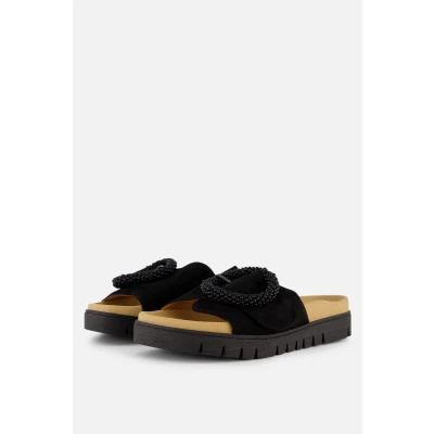 Afbeelding van Gabor Dames Slippers zwart