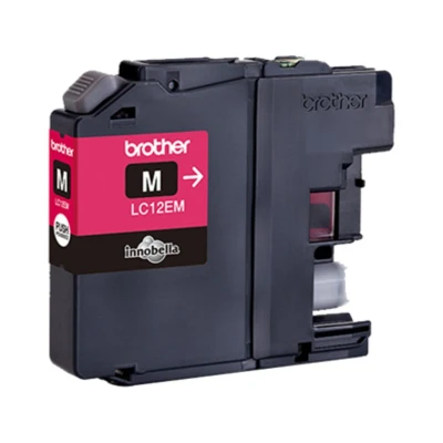Afbeelding van Brother LC 12EM Inktcartridge Magenta
