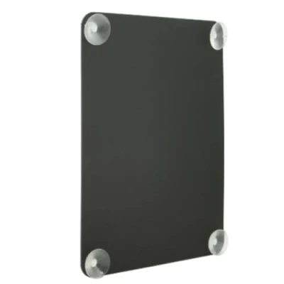 Afbeelding van Securit Schoolbord 27 x 36 cm krijt venster met dubbelzijdig schrijfoppervlak zwart