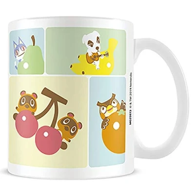 Afbeelding van Nintendo Mok Animal Crossing Personages 325 Ml Keramiek Wit