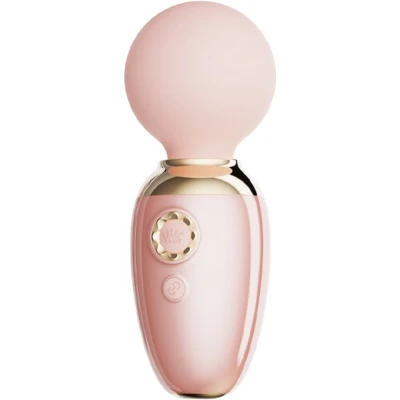 Afbeelding van ZALO Ava Verwarming Mini Wandvibrator met appbediening Lichtroze