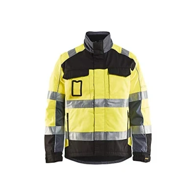 Afbeelding van Blåkläder 4851 1811 Winterjas High Vis Geel/Zwart maat M
