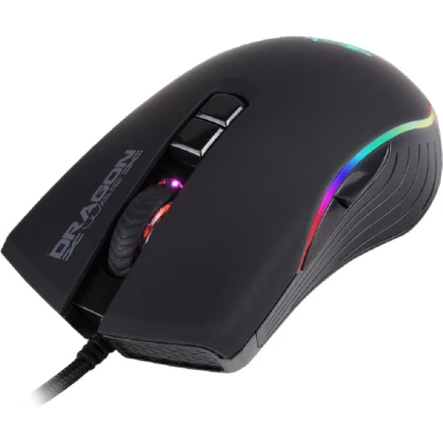 Afbeelding van Dragon War G20 Optische Ergonomische Gaming Muis 7000DPi RGB Verlichting Zwart