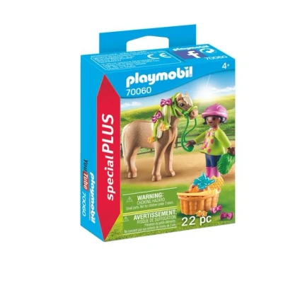 Image de Playmobil Special Plus 70060 Cavalière avec poney