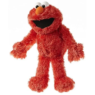 Afbeelding van Elmo Knuffel Pop Handpop Groot 37 cm
