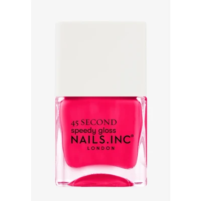 Afbeelding van Nails Inc NO BAD DAYS in NOTTING HILL Quick Drying Nagellak Koraalroze Sneldrogend 45 seconden Nagelversterking met hexanaal, calcium, magnesium Cruelty Free Manicure