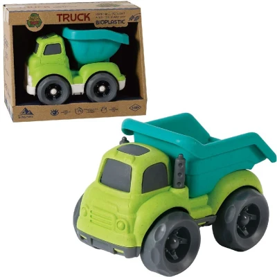 Afbeelding van Bioplastic Kiepwagen 18 cm Groen