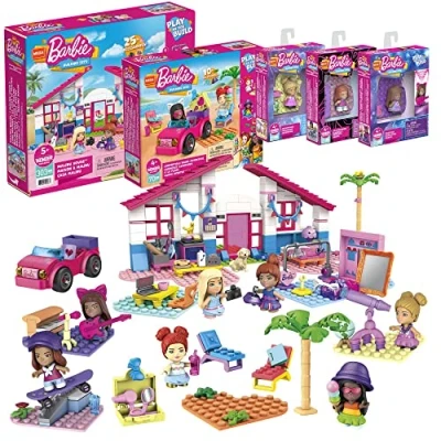 Afbeelding van Mega Barbie Malibu Speelset Bundel Constructiespeelgoed