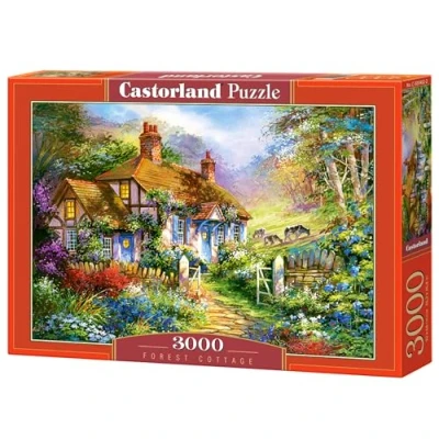 Image de Puzzle Castorland Chalet forestier, 3000 pièces